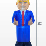inflatable donald trump